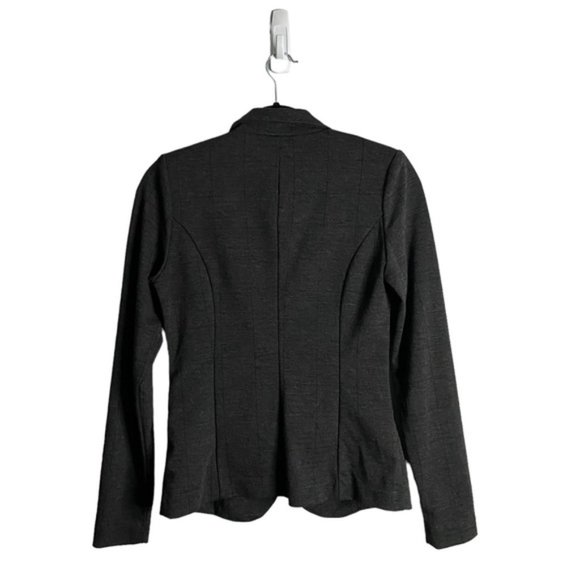 Ichi Women's Charcoal Gray Single Breasted Notch Lapel Blazer Sz XS - Picture 9 of 9